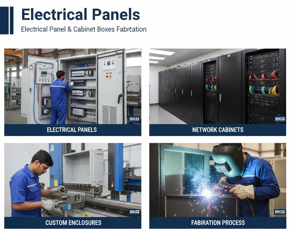 Electrical Panel & Cabinet Boxes Fabrication